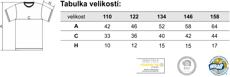 Dětské tričko CLASSIC