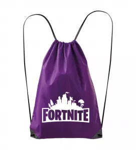 Batoh s potiskem Fortnite fialový