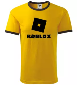 Pánské herní tričko Roblox žluté