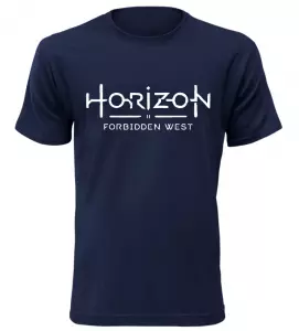 Herní tričko Horizon Forbidden West navy