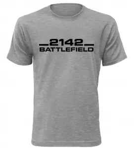 Herní tričko Battlefield 2142 melírové