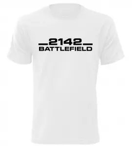 Herní tričko Battlefield 2142 bílé