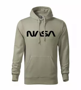 Pánská mikina s nápisem NASA cape khaki