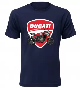 Pánské tričko Ducati Multistrada V4 RS navy