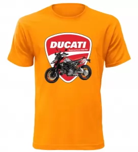 Pánské tričko Ducati Hypermotard 950 RVE oranžové