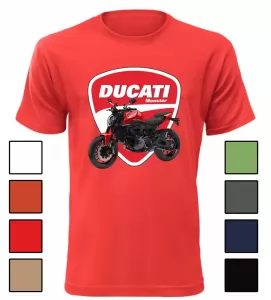 Pánské tričko s motorkou Ducati Monster 