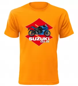 Pánské tričko Suzuki GSX-8R oranžové