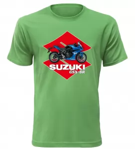 Pánské tričko Suzuki GSX-8R zelené