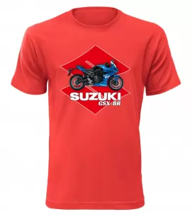 Pánské tričko Suzuki GSX-8R červené