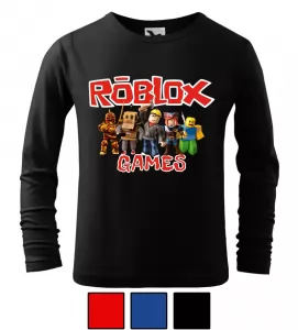 Dětské tričko Roblox Games dlouhý rukáv