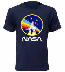 Pánské tričko Challenger NASA navy