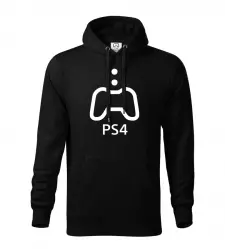 Pánská mikina cape PS4 černá