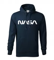 Pánská mikina s nápisem NASA cape navy