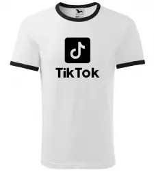 Pánské tričko Tik Tok bílé