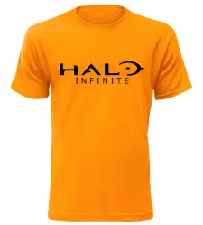 Herní tričko Halo Infinite oranžové