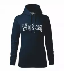 Dámská mikina s nápisem Venom navy