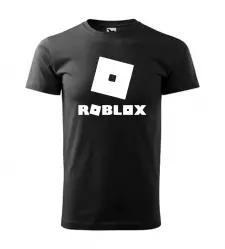 Pánské a dětské herní tričko Roblox černé