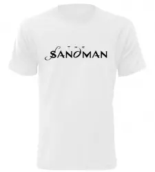 Pánské a dětské tričko Sandman bílé