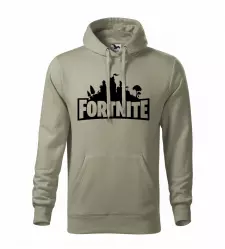 Pánská mikina cape Fortnite khaki