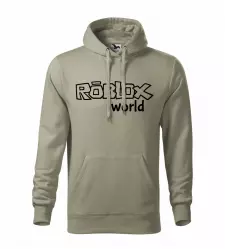 Pánská mikina cape Roblox World khaki