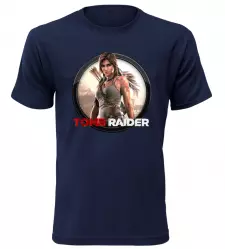 Tričko pro hráče Tomb Raider navy