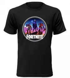 Tričko pro hráče Fortnite Ring černé