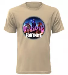 Tričko pro hráče Fortnite Ring pískové