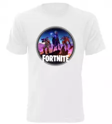 Tričko pro hráče Fortnite Ring bílé