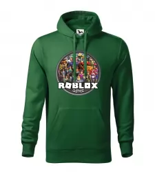 Pánská mikina Roblox Game zelená