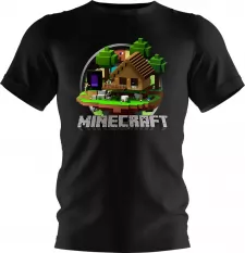 Pánské a dětské tričko Minecraft Adventure